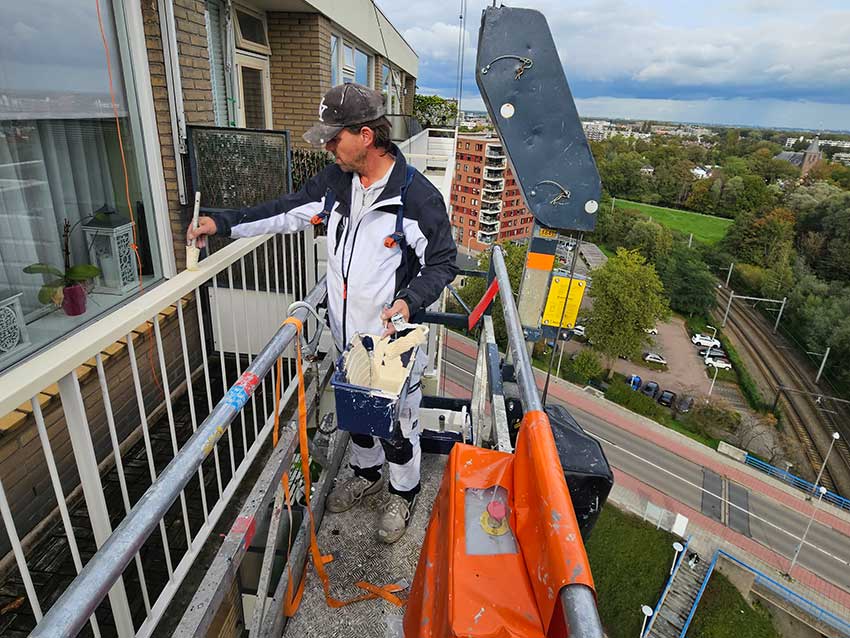 Je bekijkt nu Onderhoudsschilderwerk flat Zoetermeer